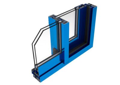 Ventanas con rotura de puente térmico fabricadas por Iproal en El Palmar.