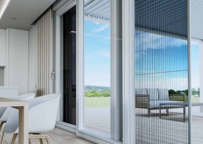 Ventanas de aluminio fabricadas e instaladas por Iproal en Corvera.